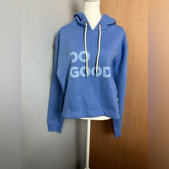 Cotopaxi Do Good Crop Hooded Sweatshirt, Size Large (v) - Picture 4 of 12
